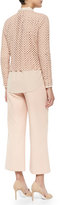 Thumbnail for your product : Theory Krezia Open-Stitch Cropped Sweater