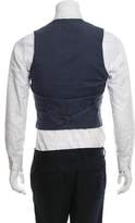 Thumbnail for your product : Maison Margiela Striped Virgin Wool Vest w/ Tags