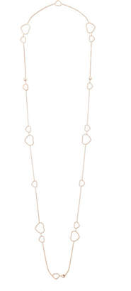 Chopard Happy Hearts 18-karat Rose Gold Diamond Necklace