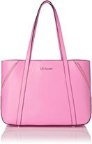Thumbnail for your product : LK Bennett Kiki Printed Leather Small Winged Tote