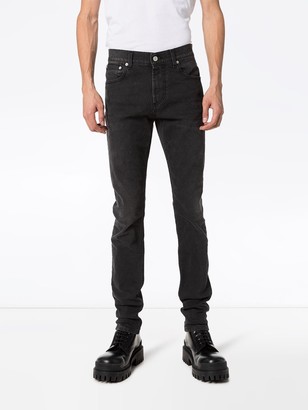 Alexander McQueen Mid-Rise Slim-Fit Jeans