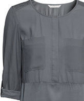 Thumbnail for your product : H&M Long-sleeved Dress - Dark gray - Ladies