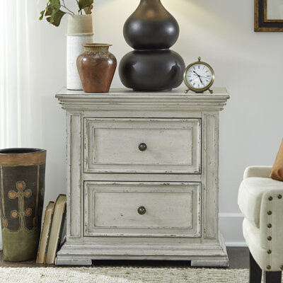 Calixta Panel Bed, Dresser & Mirror, Chest, Night Stand