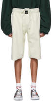 Thumbnail for your product : Vetements White Oversized Inside-Out Sweat Shorts