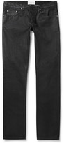 Thumbnail for your product : Sandro Slim-Fit Coated-Denim Jeans