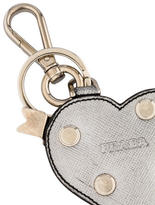 Thumbnail for your product : Prada Saffiano Key Chain