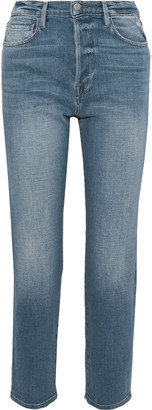 Frame Le Original Cropped High-rise Straight-leg Jeans