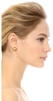 Thumbnail for your product : Tory Burch Caras Flower Stud Earrings