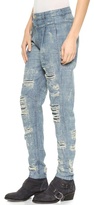 Thumbnail for your product : Free People Destroyed Denim Jeans