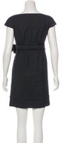 Thumbnail for your product : Philosophy di Alberta Ferretti Short Sleeve Bow-Accented Dress