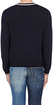 Thumbnail for your product : Lanvin Men's Distressed Wool V-Neck Sweater