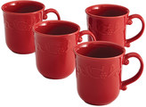 Thumbnail for your product : Paula Deen Red Spiceberry Mug - Set of Four