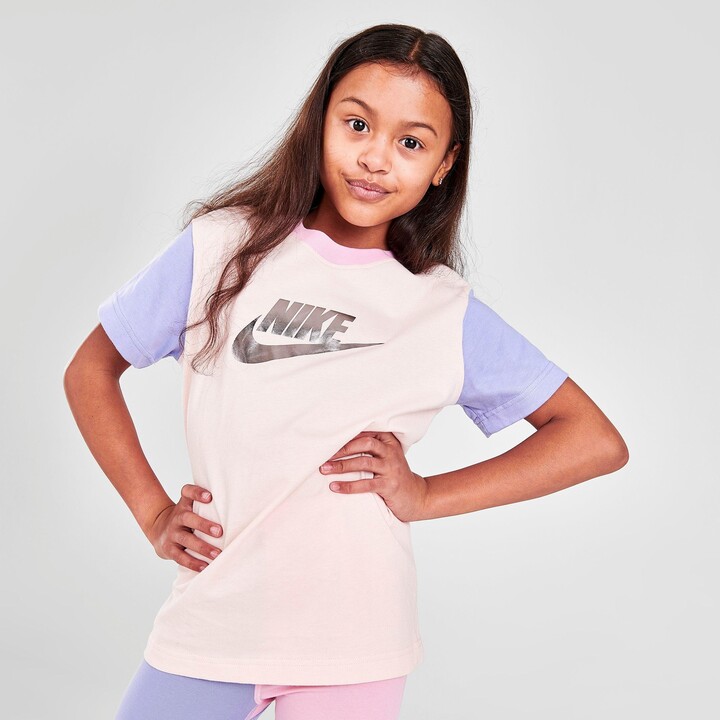 Nike Girls' Sportswear Colorblock T-Shirt - ShopStyle