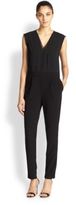Thumbnail for your product : Rebecca Taylor V-Neck Jumpsuit