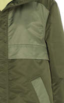 Thumbnail for your product : Caalo Satin Down Hooded Anorak Coat