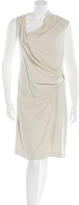 Thumbnail for your product : Helmut Lang Draped Knee-Length Dress