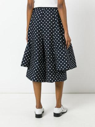 Comme des Garcons polka dot cropped trousers