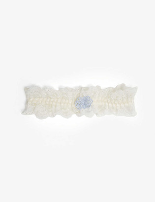 Aubade L'amour lace butterfly garter