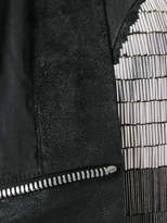 Thumbnail for your product : Rick Owens Glitter Biker jacket