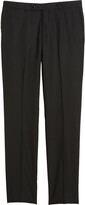 Thumbnail for your product : Ted Baker Jefferson Trim Fit Flat Front Wool Dress Pants