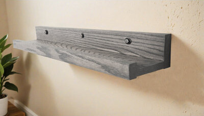 Latitude Run Rayne Small Solid Oak 3 Piece Lipped Shelves