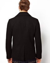 Thumbnail for your product : ASOS Peacoat In Black