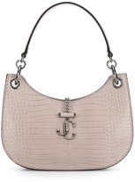 Thumbnail for your product : Jimmy Choo small Varenne crocodile-effect shoulder bag