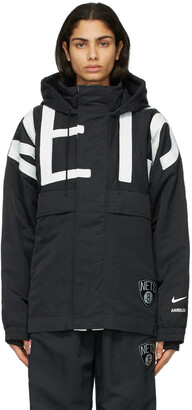 Nike Black Ambush Edition NBA Collection Nets Jacket - ShopStyle