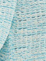 Thumbnail for your product : Acne Studios Kelroy Knitted Cotton-blend Mini Skirt - Light Blue