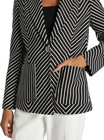 Thumbnail for your product : Elie Tahari Tailored Striped Blazer