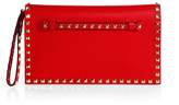 Thumbnail for your product : Valentino Garavani Rockstud Leather Clutch