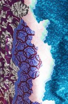 Thumbnail for your product : Peter Pilotto Mixed Print Silk Twill Coat