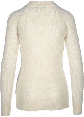 Balmain Knit Sweater With Button Details