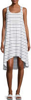 Thumbnail for your product : Heidi Klein Nassau Striped Twist-Back Dress, White