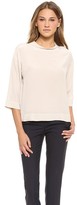 Thumbnail for your product : L'Agence LA't by Rolled Collar Blouse