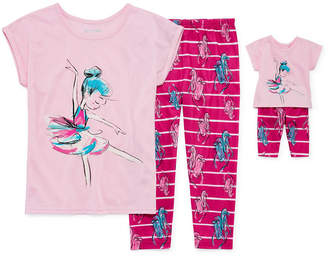 Asstd National Brand 2pc. Pajama Set with Matching Doll Outfit