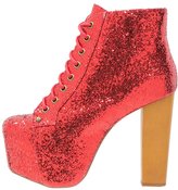 Thumbnail for your product : Jeffrey Campbell LITA Platform boots red glitter