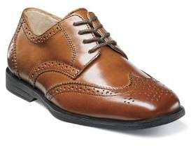 Florsheim Toddler's & Kid's Reveal Wing-Tip Jr. Leather Brogues