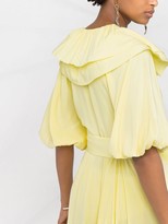 Thumbnail for your product : Rotate by Birger Christensen Spread-Collar Midi Dress