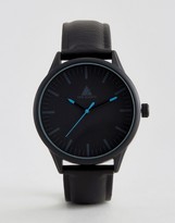 Thumbnail for your product : ASOS Watch In Black With Blue Highlights