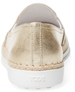 Thumbnail for your product : Tod's Metallic Leather Slip-On Sneaker