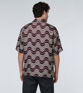 Thumbnail for your product : Marni Psycho Wave printed silk shirt