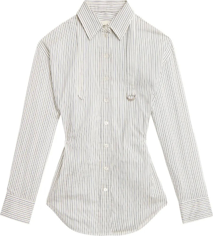 Isabel Marant Aurora pinstriped shirt