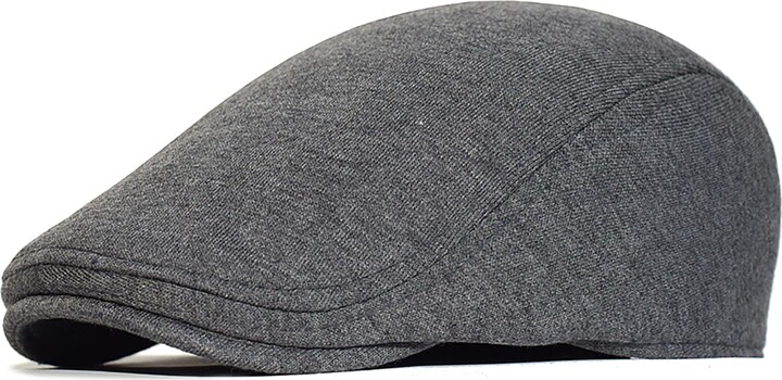 JAOAJ Flat Caps for Men Newsboy Hat Beret Hunting Cabbie Hat Irish