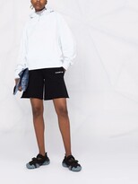 Thumbnail for your product : Y-3 Logo-Print Cotton Hoodie