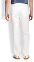 Thumbnail for your product : Saks Fifth Avenue Modern-Fit Cotton & Linen Five-Pocket Trousers