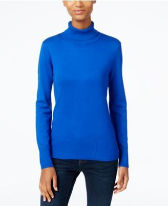 Cable & Gauge Ribbed Turtleneck Sweater