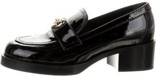 Chanel 2023 Interlocking CC Logo Loafers - ShopStyle