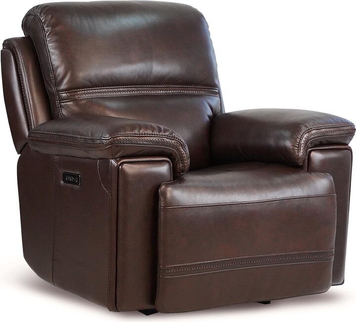 Top Grain Leather Power Reclining Sofa ShopStyle