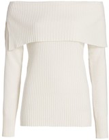 Thumbnail for your product : Saks Fifth Avenue COLLECTION Off-The-Shoulder Cashmere Sweater
